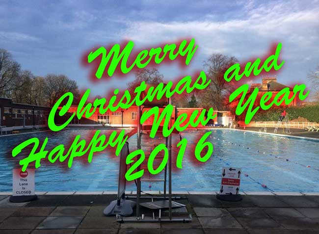 Merry Christmas Brockwell Lido swimmers.
