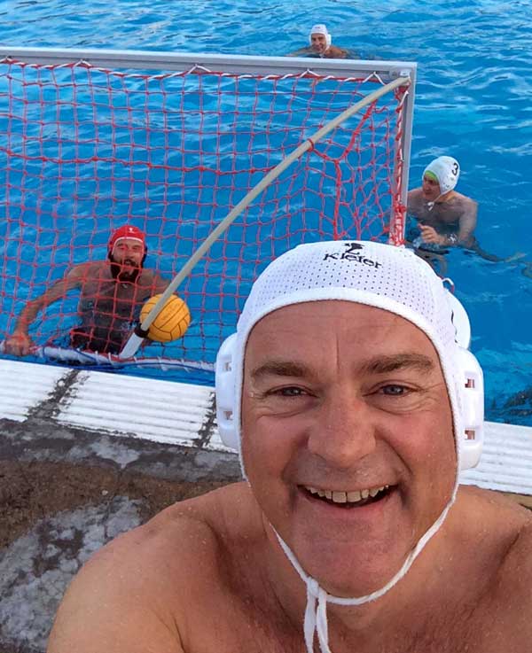 Water Polo at Brockwell Lido, South London