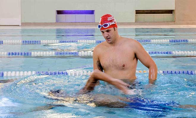 Adam Walker teaching his Ocean Walker technique