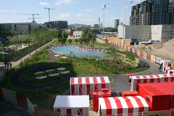 Brockwell Lido swimmers revisit Kings Cross Ponds