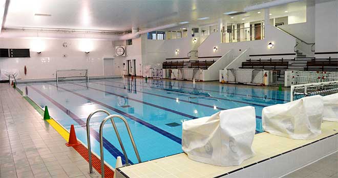 indoor water polo with Brockwell Lido Swimmers 20th Feb
