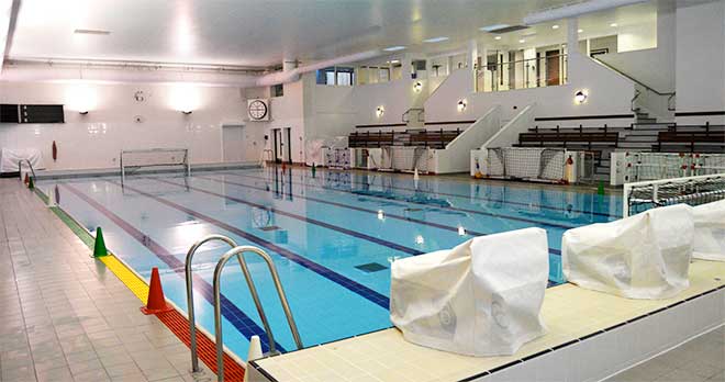 indoor water polo with Brockwell Lido Swimmers 20th Feb