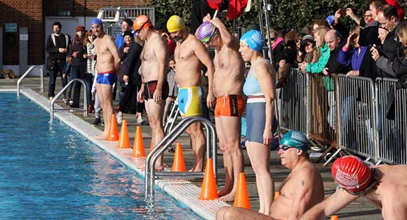 Brockwell Lido Swimmers at the Gala