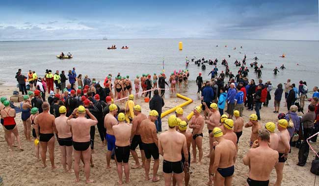 East Dorset Open Water Swimming Club seahorse swim