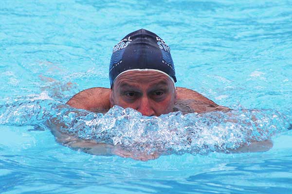 Breast stroke from Sebastian for Brockwell Swimers