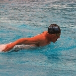 Michael Brockwell Lido Swimmer