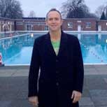 Tom Brockwell Lido Swimmer