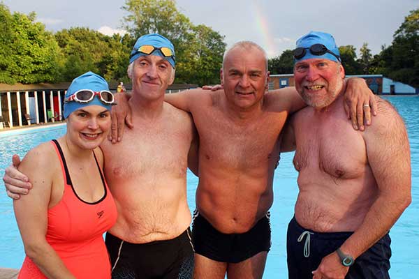 Team one Brockwell Lido Swimmers